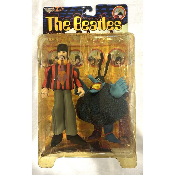 The Beatles Yellow Submarine Set of 7 McFarlane Figures NEW Sealed - Picture 4 of 11